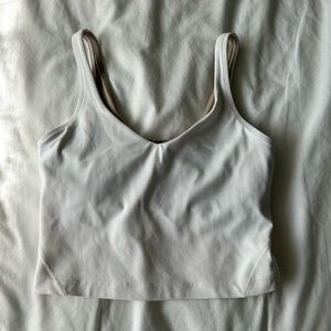White lululemon align top!